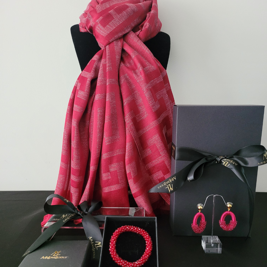 My Lovelicious Sieradenbox-Burgundy Allure